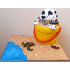 Торт "Далматинец на море"