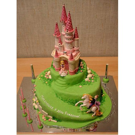 Детский торт "Замок принцессы"