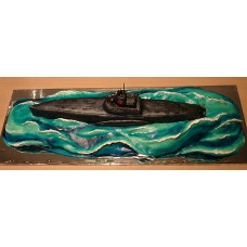 Детский торт "Подводная лодка"