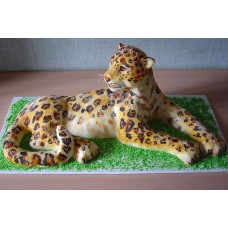 Детский торт "Леопард"