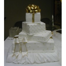 Свадебный торт "Подарки"