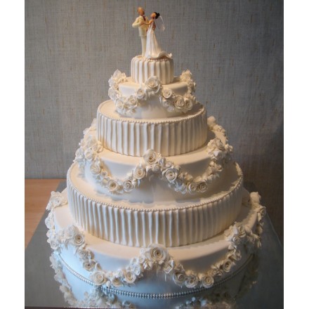 Свадебный торт "Дворец любви"