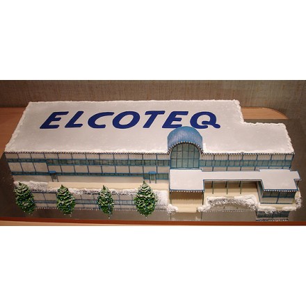 Торт "Новый год в ELCOTEQ"