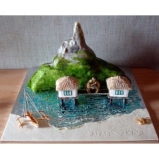Торт "Остров любви"