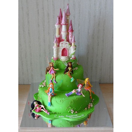 Детский торт "Winx Замок"