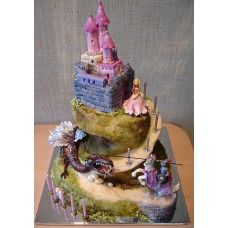Детский торт "Спасение принцессы"
