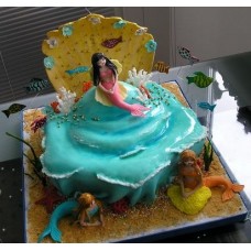Детский торт "Подводное царство"