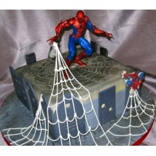 Детский торт "Человек-паук"