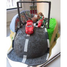 Детский торт "Машины" 
