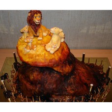 Детский торт "Король Лев"