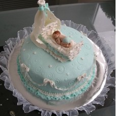 Детский торт "С новорожденным!"