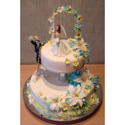 Свадебный торт №35