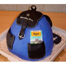  Торт "Рюкзак путешественника"