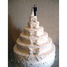 Свадебный торт "Дорога любви"