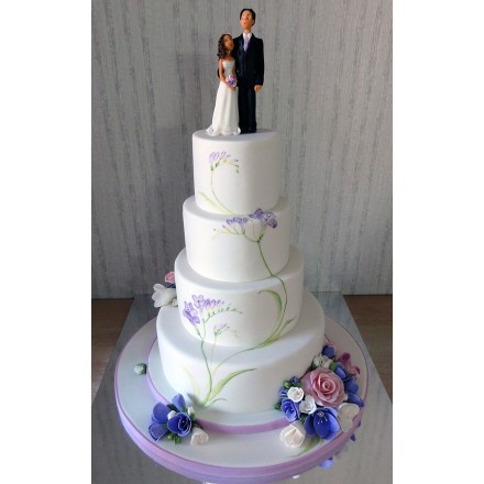 Свадебный торт "Жених и невеста"