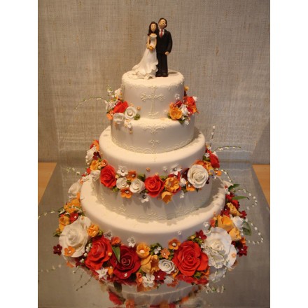 Свадебный торт "Венецианская свадьба"