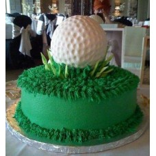 Торт "Мячик для гольфа"