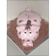 Торт "Розовый поросенок"