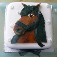 Торт на заказ "Милая лошадка"