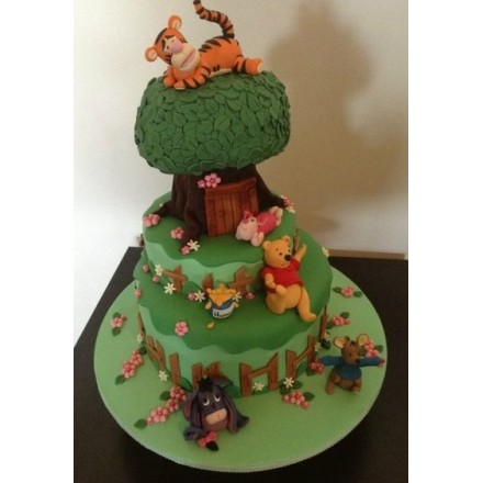 Детский торт "Приключения Винни Пуха"