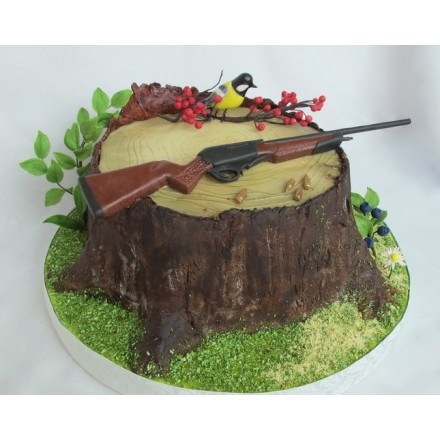 Торт "Оружие для охоты"