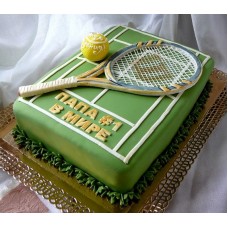 Торт "Теннисная ракетка"