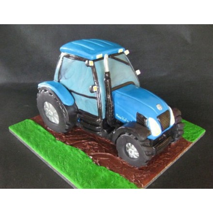 Торт "Синий трактор"