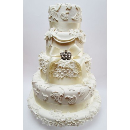 Свадебный торт "Принц и принцесса"