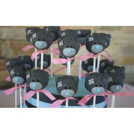 Cake Pops "Мишки Тедди с бантиком"