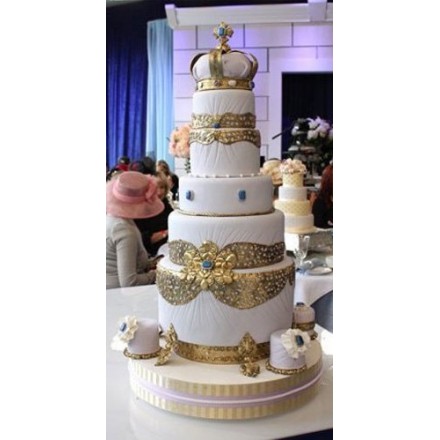 Свадебный торт "Царский"