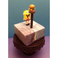 Детский торт "Бургер Спанч Боба"