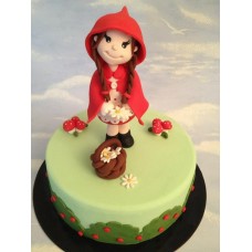 Детский торт "Красная шапочка. Улыбка"