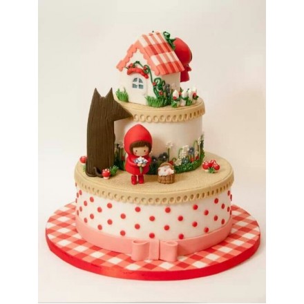 Детский торт "Домик Красной шапочки"