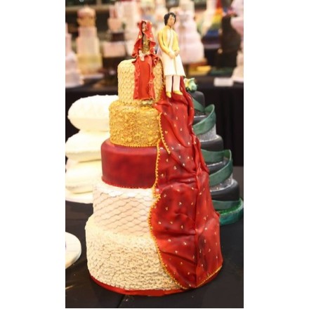 Свадебный торт "Индийская свадьба"