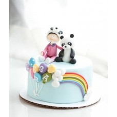 Детский торт "Дружочек панда"
