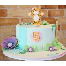 Детский торт "Тигруле 5 лет"