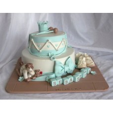 Детский торт "Рождение принца!"