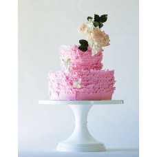Торт "Розовая пышная юбка"
