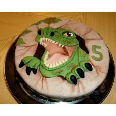 Детский торт "Тиранозавр"
