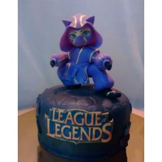 Детский торт "Лига легенд"