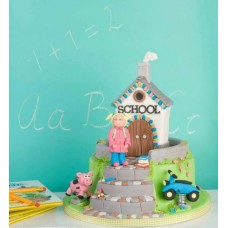 Детский торт "Любимая школа"