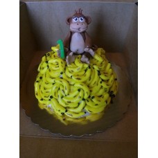Торт "Банановая гора"