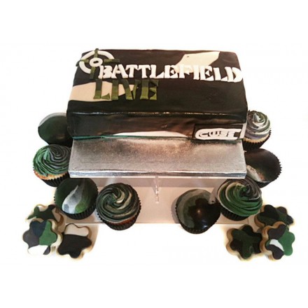 Детский торт "Battlefield Live"