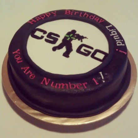 Детский торт "Counter Strike Go"