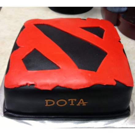 Детский торт "Dota символ"