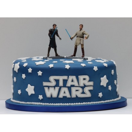 Детский торт "Star Wars Люк и отец"