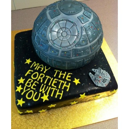 Детский торт "Корабль. Star Wars"