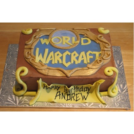 Торт "Игра. World of Warcraft"