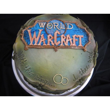 Торт "Персонажи. World of Warcraft"