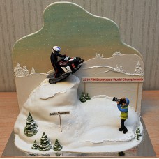 Торт "Модный снегоход"